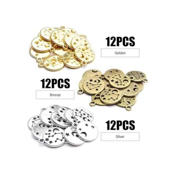 Constellation Charms Colgante 3 juegos 36 piezas de