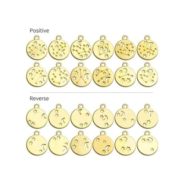 Constellation Charms Colgante 3 juegos 36 piezas de