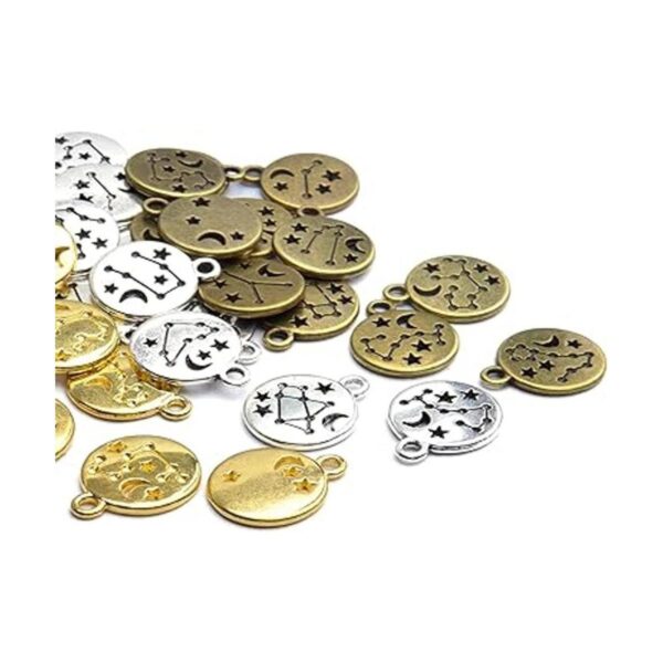 Constellation Charms Colgante 3 juegos 36 piezas de