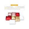 LamQee Caja de anillos de compromiso con luz LED de