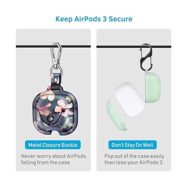 Fintie Funda protectora para AirPods 3 2021 piel
