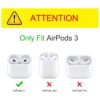 Fintie Funda protectora para AirPods 3 2021 piel