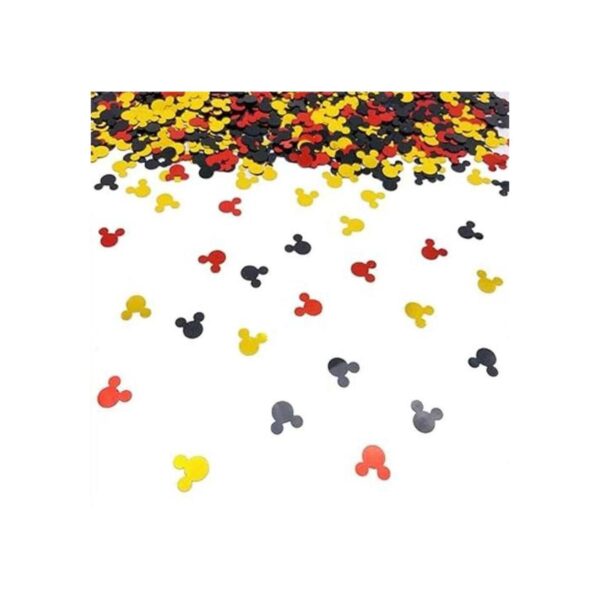 Confeti con temática de Mickey Mouse Decoración de baby