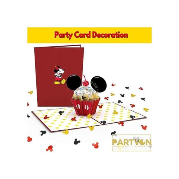 Confeti con temática de Mickey Mouse Decoración de baby