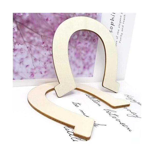 Honbay 24pcs en forma de herradura en blanco sin terminar