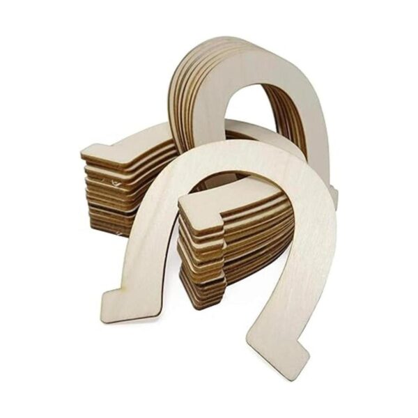 Honbay 24pcs en forma de herradura en blanco sin terminar