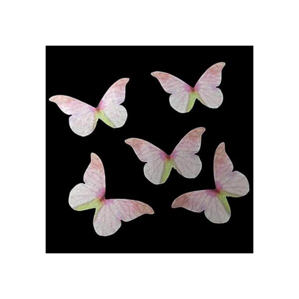 Honbay 60 colgantes de alas de mariposa artificiales para