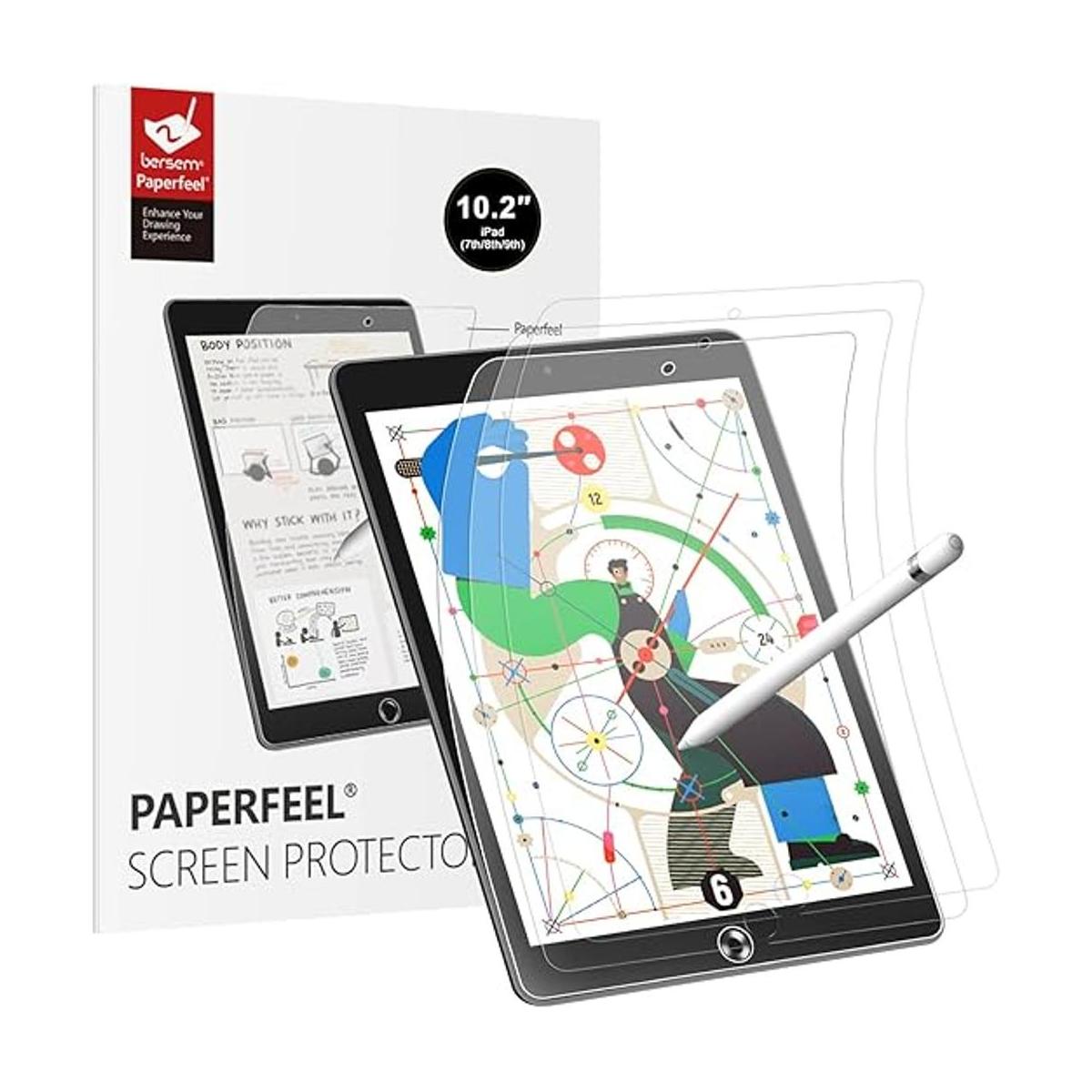 BERSEM Paquete de 3 protectores de pantalla Paperfeel