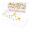 400 piezas de pendientes de bala para aretes con_6