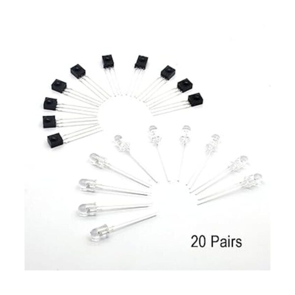 Gikfun Emisor infrarrojo de 0.197 in 940 nm LED emisor IR_4