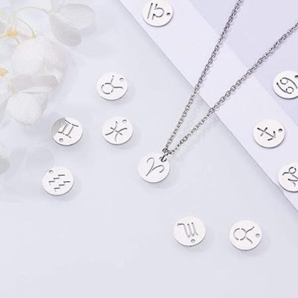 PH PandaHall 12 Constellations Zodiac Sign Colgantes
