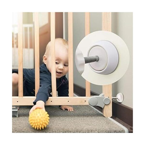 Pack de 4 protectores de pared para puerta de bebé para_2