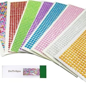 DoTebpa 4032 piezas de calcomanías de diamantes de