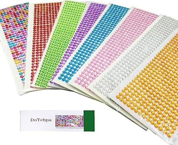 DoTebpa 4032 piezas de calcomanías de diamantes de