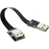 ChenYang CY Flat Slim FPC USB 2.0 TipoA macho a hembra_2