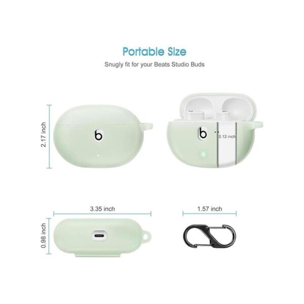 Fintie Funda de silicona para New Beats Studio Buds funda