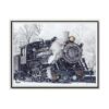 NIHOJIUMA Kits de pintura de diamantes de trenes vintage_1