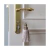 HedongHexi Paquete de 2 borlas de borla con bucles hechas