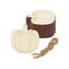 Creaides 20 piezas de madera de calabaza para