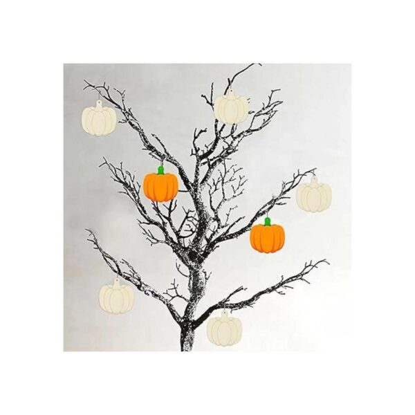 Creaides 20 piezas de madera de calabaza para