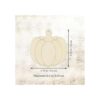 Creaides 20 piezas de madera de calabaza para