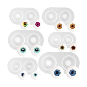 Funshowcase Moldes de silicona con cúpula de globo ocular_1