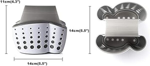 Kinteshun Cesta para fregadero de cocina soporte para