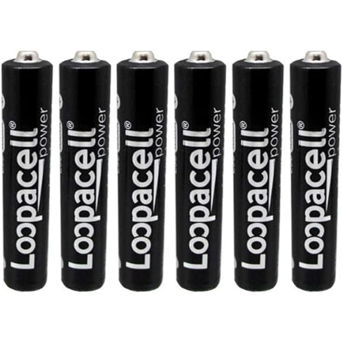 Loopacell 6 Nuevas Baterías AAAA