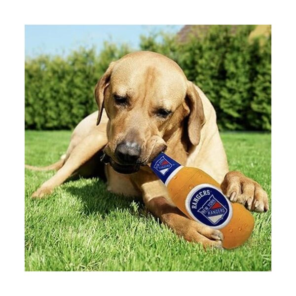 NHL ST. Louis Blues HOT Dog Plush Dog CAT Squeak Toy_2
