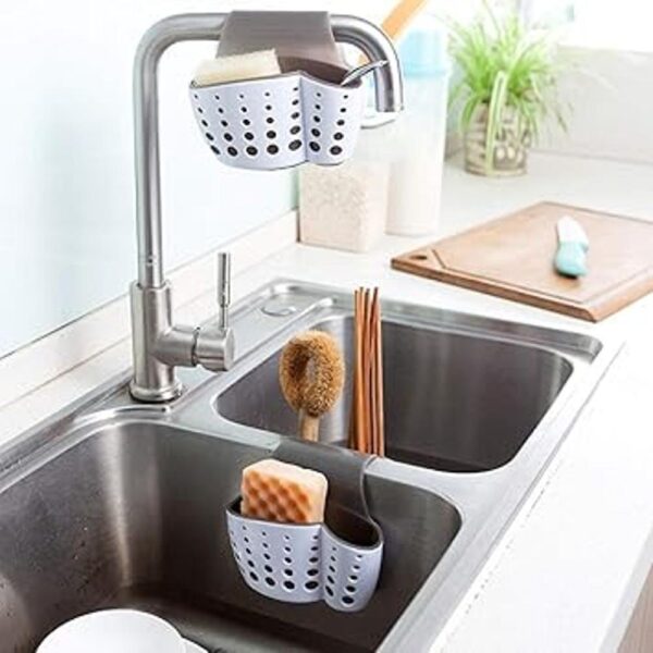Kinteshun Cesta para fregadero de cocina soporte para