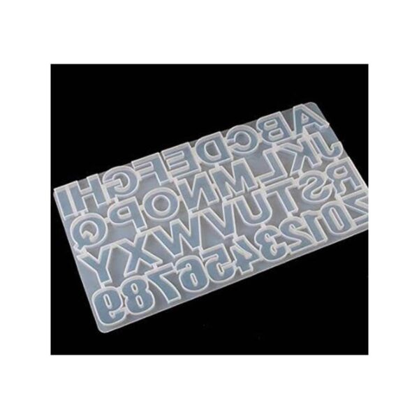Letter Resin MoldsBackward Number Alphabet Jewelry