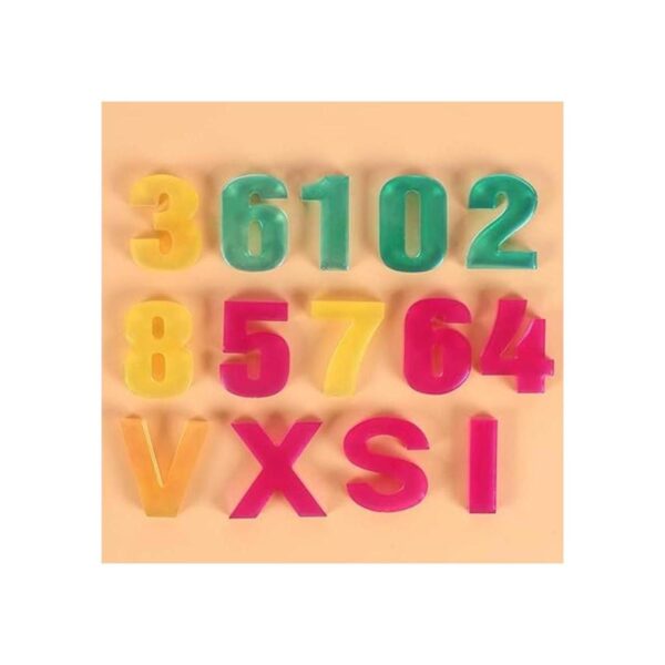 Letter Resin MoldsBackward Number Alphabet Jewelry