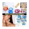Copos de lámina dorada juego de 20 botellas de copos_6