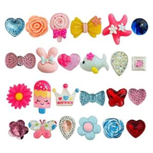 Juego de 24 anillos para niñas anillos de vestir para_1