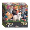 CraZArt Fancy Cats 750 Piece Jigsaw Puzzle Gatitos en el_2
