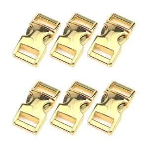MY MIRONEY 6Pack de hebillas curvadas de metal de 38_1
