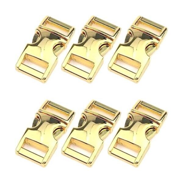 MY MIRONEY 6Pack de hebillas curvadas de metal de 38_1