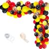 Kit de guirnalda de globos de ratón 100 globos de confeti_1