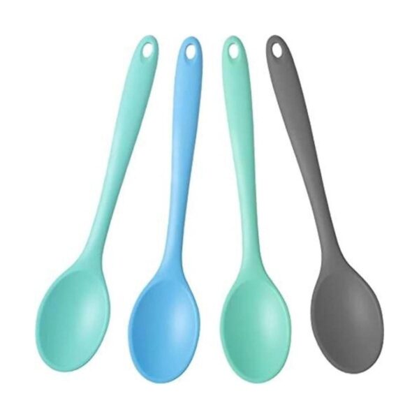 4 cucharas de silicona para mezclar antiadherentes