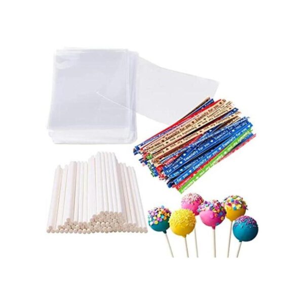 Kit para hacer pasteles de 6 pulgadas 100 palitos para