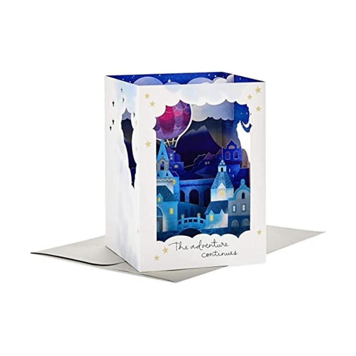 Hallmark Tarjeta de aniversario desplegable de Paper