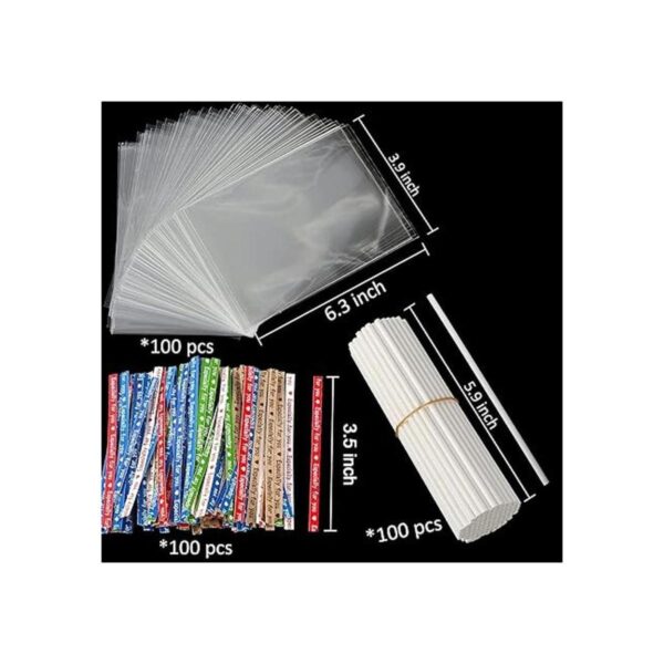 Kit para hacer pasteles de 6 pulgadas 100 palitos para
