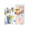 Kit para hacer pasteles de 6 pulgadas 100 palitos para