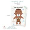 Juegos de baby shower 33 tarjetas de rifa Party Hearty_5