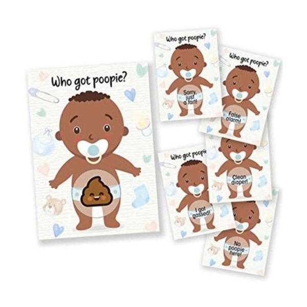 Juegos de baby shower 33 tarjetas de rifa Party Hearty_1