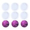 Nifocc Llavero redondo de silicona con forma de círculo_1