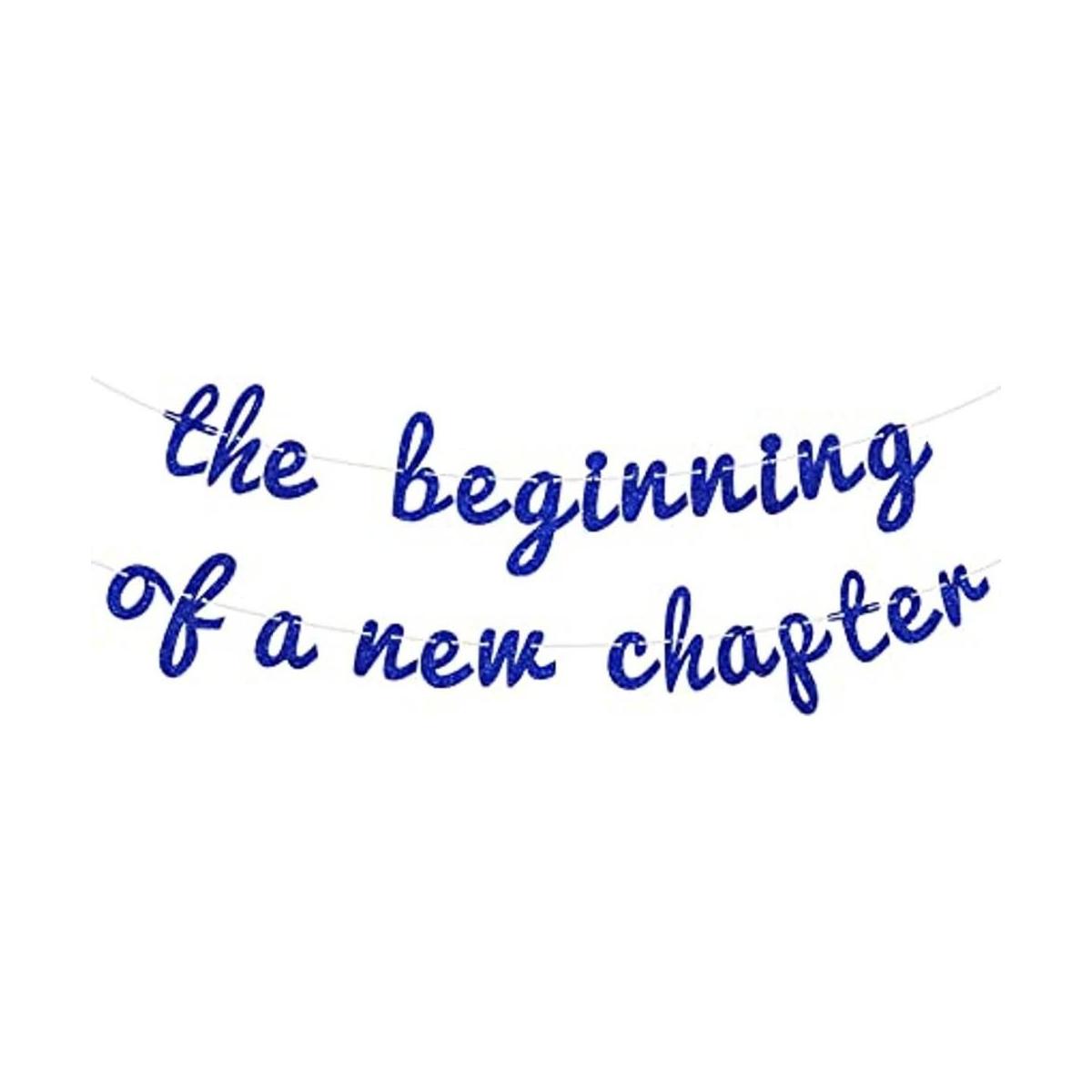 The Beginning of A New Chapter Banner Aventura espera