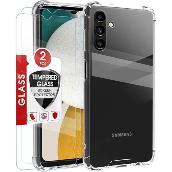 KIOMY Funda para Samsung Galaxy A13 5G Ultra Clear con 2_1