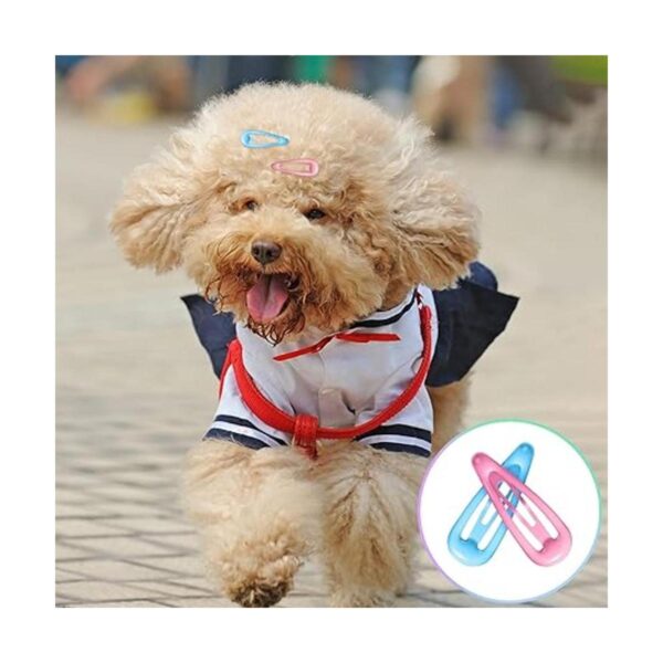 MTLEE 40 pinzas para el pelo de perro para mascotas
