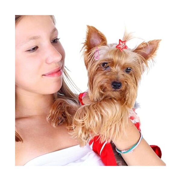 MTLEE 40 pinzas para el pelo de perro para mascotas